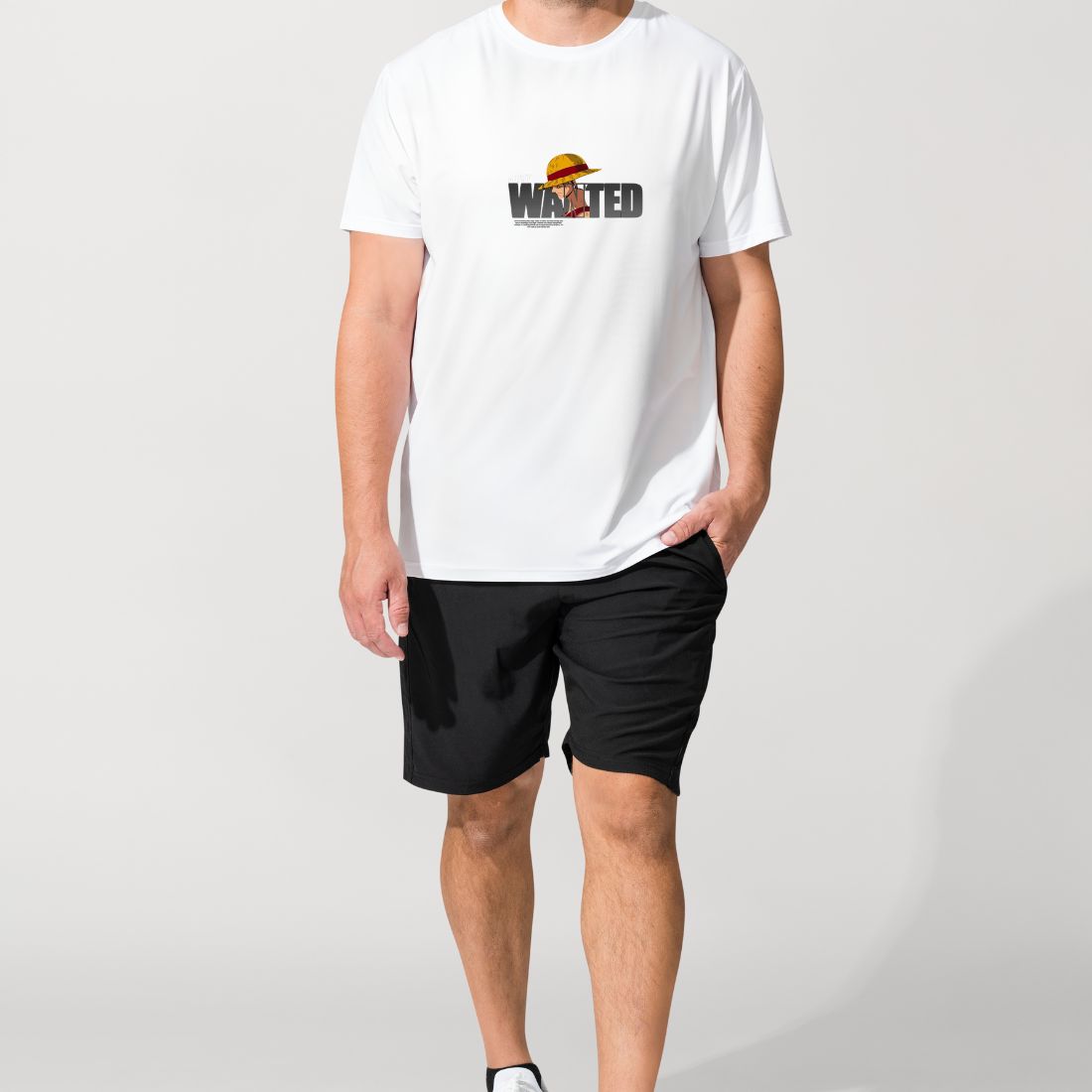 Mud Gear "Samurai Series" Oversized Anime Graphic T-Shirt - White
