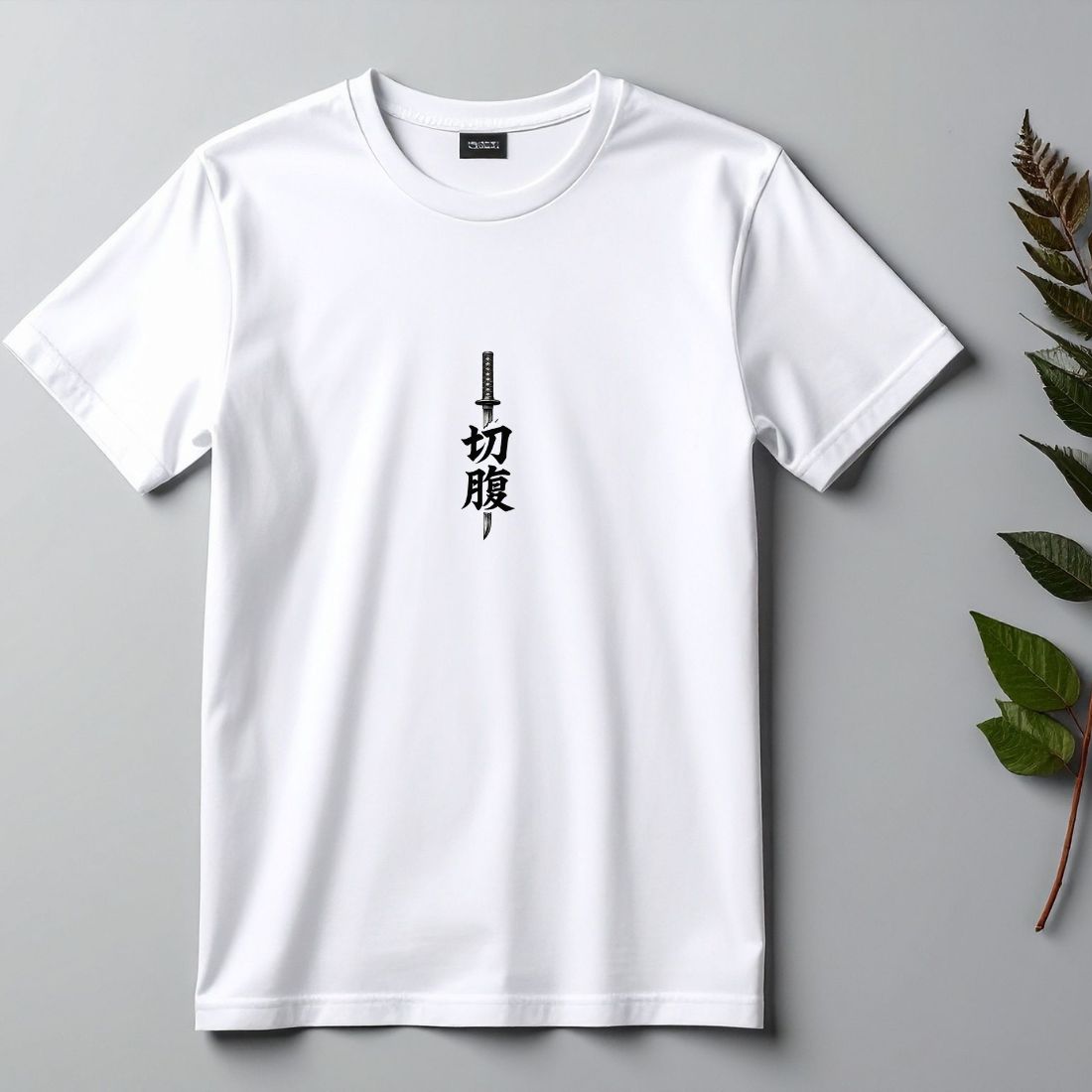 Mud Gear "Samurai Series" Oversized Anime Graphic T-Shirt - White